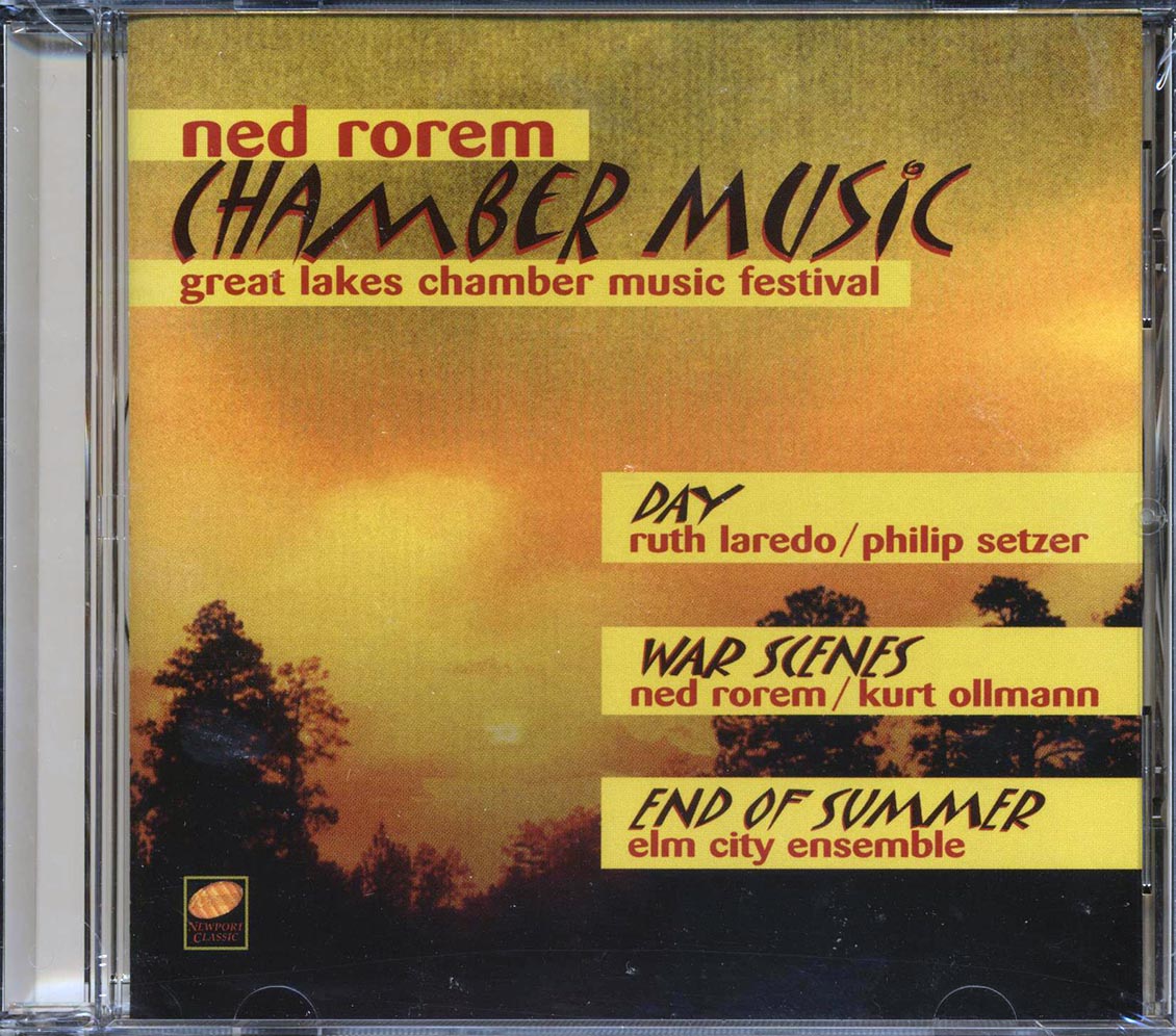 Ned Rorem - Chamber Music Music CD