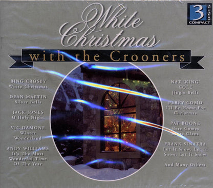 Bing Crosby, Frank Sinatra, Dean Martin, Pat Boone, Nat King Cole, Etc. - White Christmas With The Crooners (49 tracks) (3xCD) (box set) Music CD