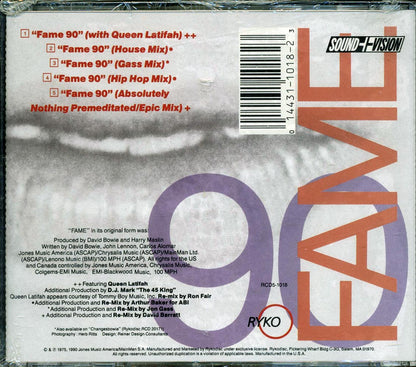 David Bowie - Fame '90 Music CD