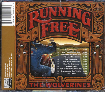 The Wolverines - Running Free Music CD