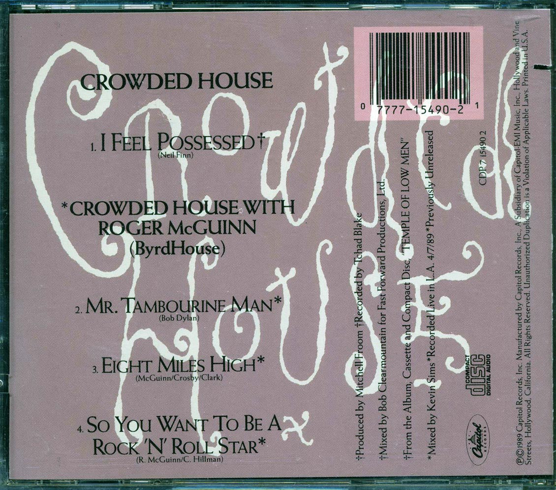 Crowded House - I Feel Possessed (marked/ltd stock) Music CD