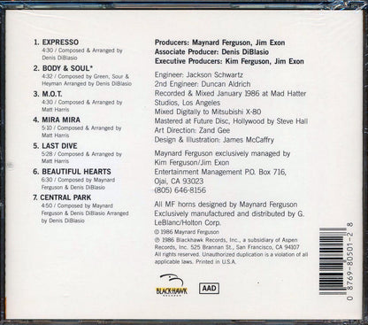 Maynard Ferguson - Body And Soul Music CD