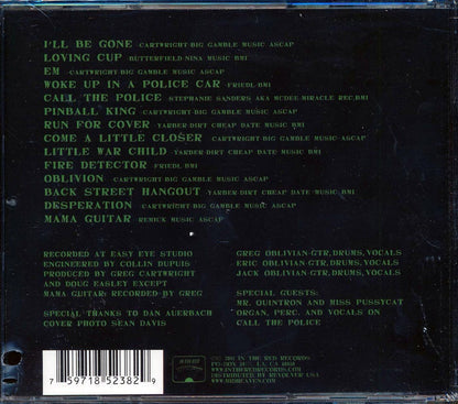 Oblivians - Desperation Music CD