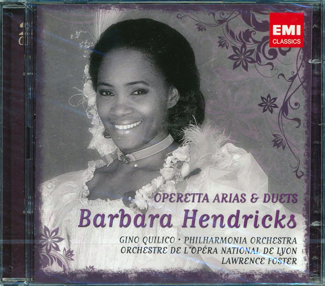 Barbara Hendricks, Gino Quilico, Philharmonia Orchestra, Etc. - Operetta Arias And Duets  (33 tracks) (2xCD) Music CD