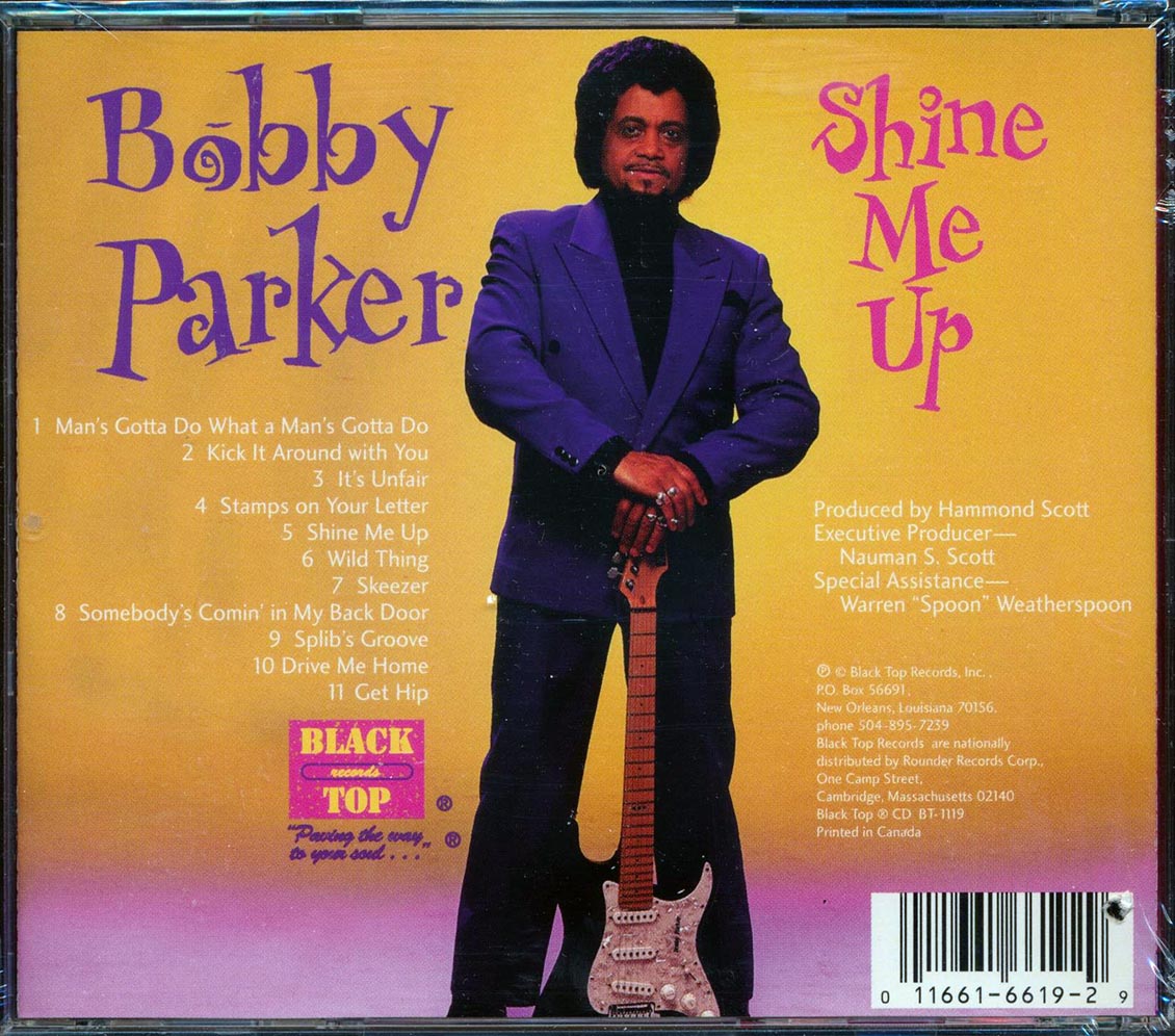 Bobby Parker  - Shine Me Up  (marked/ltd stock) Music CD