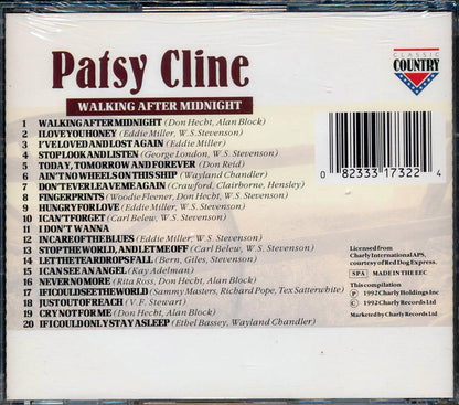 Patsy Cline - Walking After Midnight Music CD