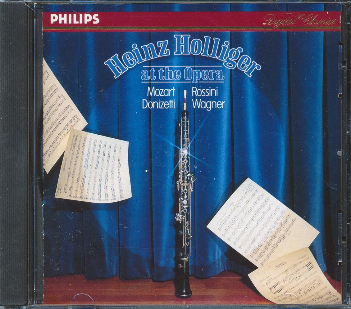 Mozart, Rossini, Donizetti, Etc. - Heinz Holliger At The Opera Music CD