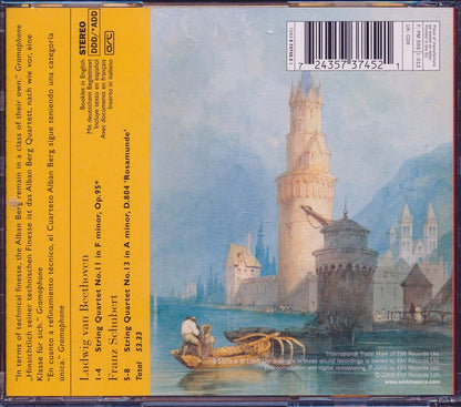 Ludwig Van Beethoven, Franz Schubert, Alban Berg Quartett - Beethoven Schubert Music CD