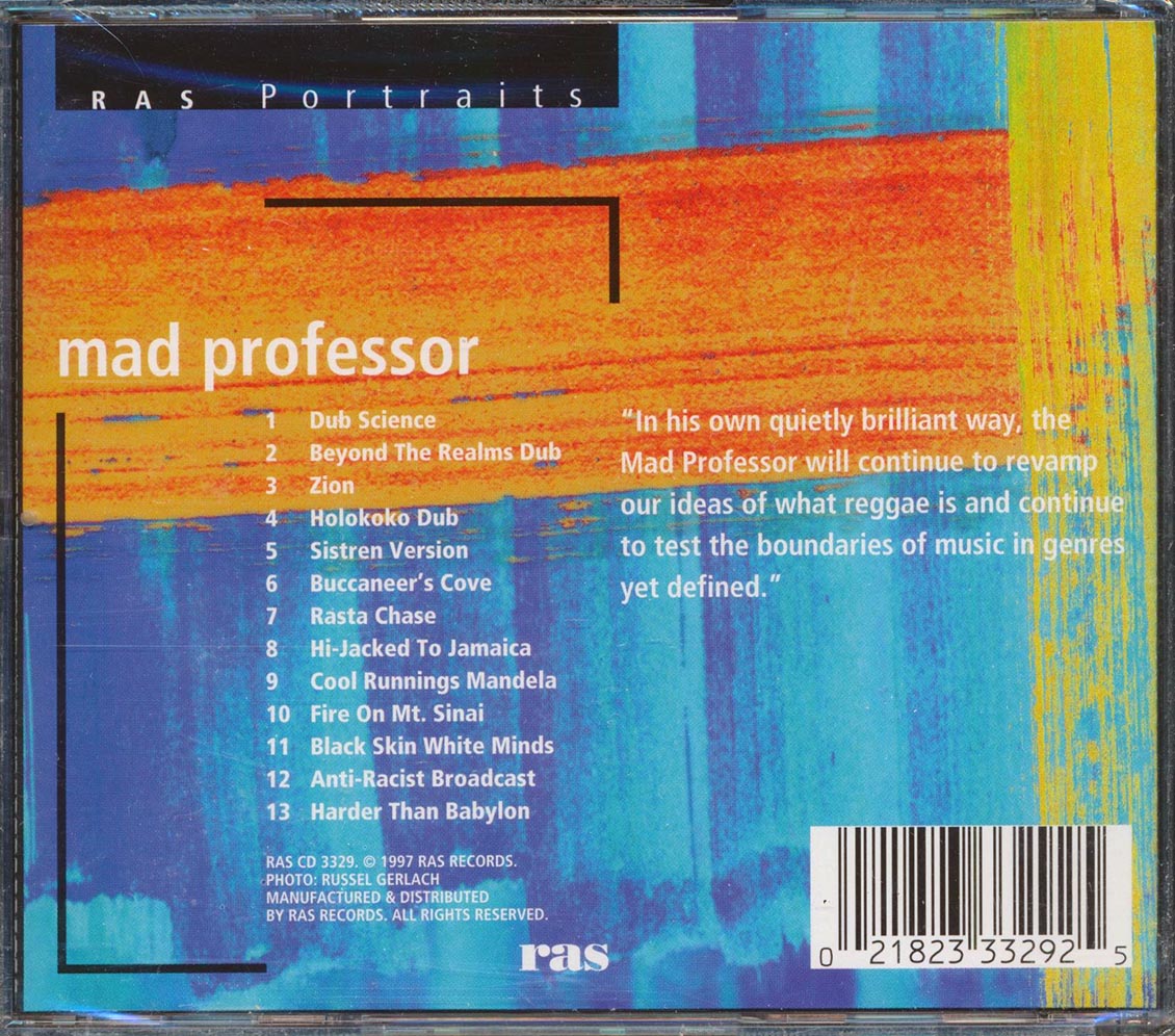 Mad Professor - RAS Portraits Music CD