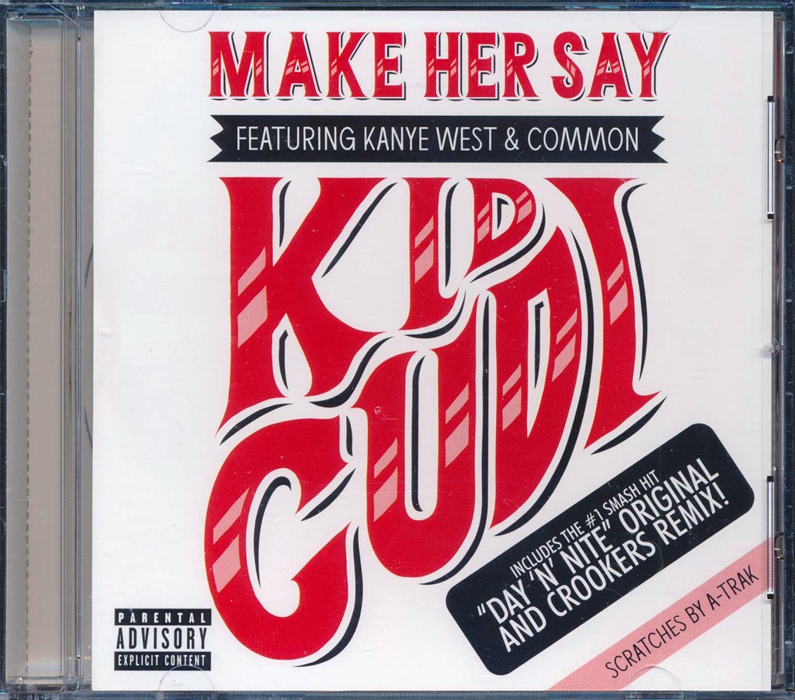 Kid Cudi, Kanye West, Common  - Make Her Say Music CD