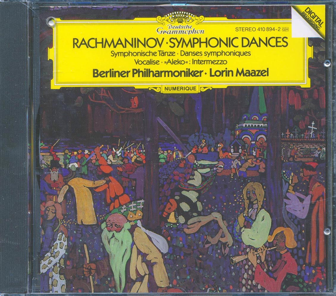 Rachmaninov, Berliner Philharmoniker, Lorin Maazel, Etc. - Symphonic Dances Music CD