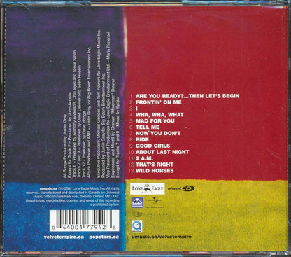 Velvet Empire  - Velvet Empire Music CD