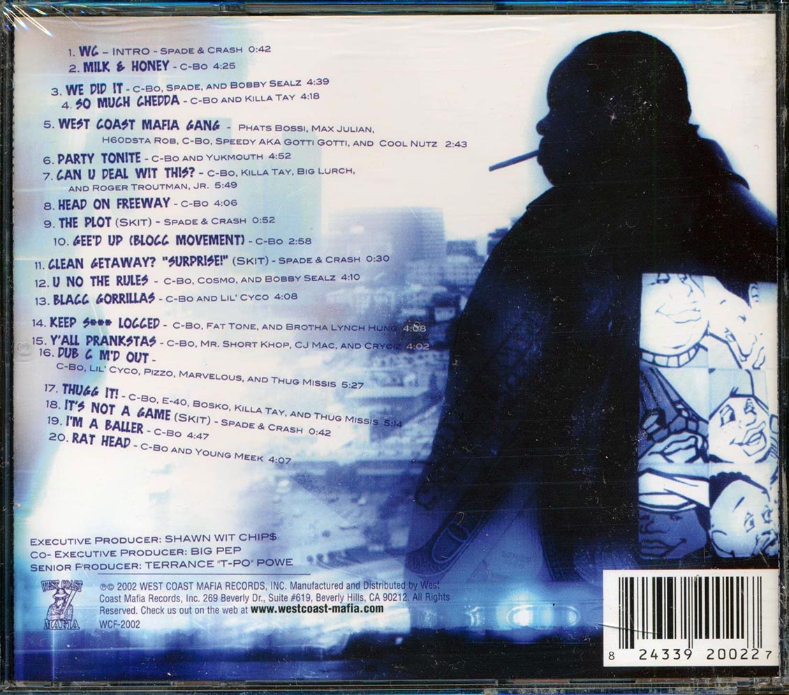 C Bo  - West Coast Mafia Music CD