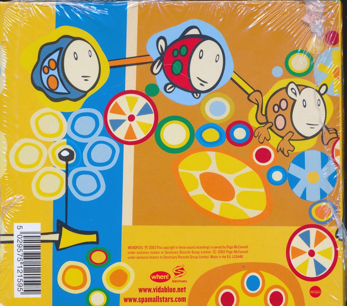 Vida Blue  - The Illustrated Band Music CD