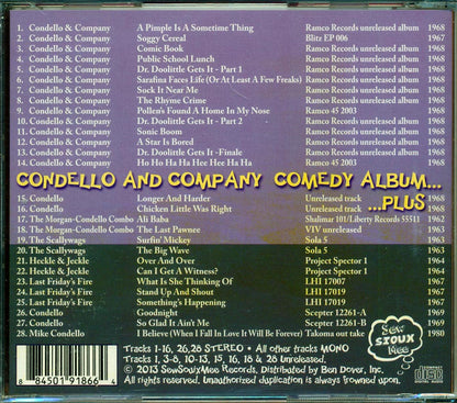 Mike Condello  - Condello And Company Comedy Album Plus Music CD