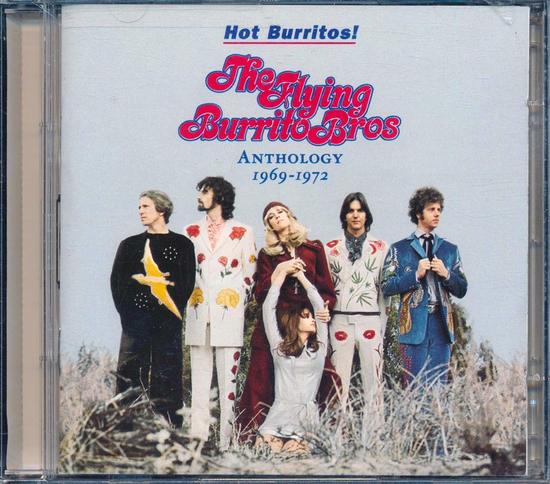 The Flying Burritos Bros  - Hot Burritos! The Flying Burrito Bros Anthology 1969-1972 (43 tracks) (2xCD) (24-bit mastering) (remastered) Music CD