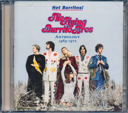 The Flying Burritos Bros  - Hot Burritos! The Flying Burrito Bros Anthology 1969-1972 (43 tracks) (2xCD) (24-bit mastering) (remastered) Music CD