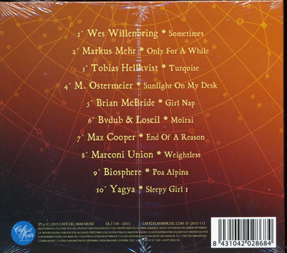 Wes Willenbring, Markus Mehr, Tobias Hellkvist, Etc. - Cafe Del Mar SunScapes Music CD