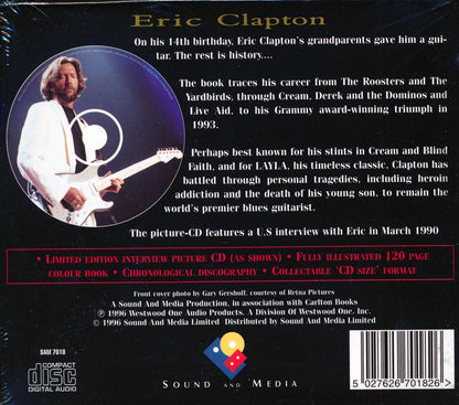 Eric Clapton - Eric Clapton Interview Disc & Fully Illustrated Book Music CD