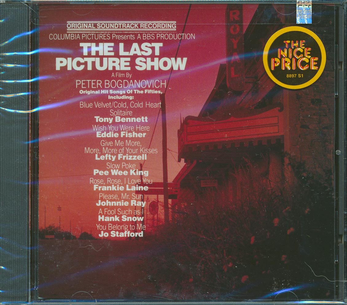 Tony Bennett, Lefty Frizzell, Jo Stafford, Etc. - The Last Picture Show: Original Soundtrack Recording Music CD
