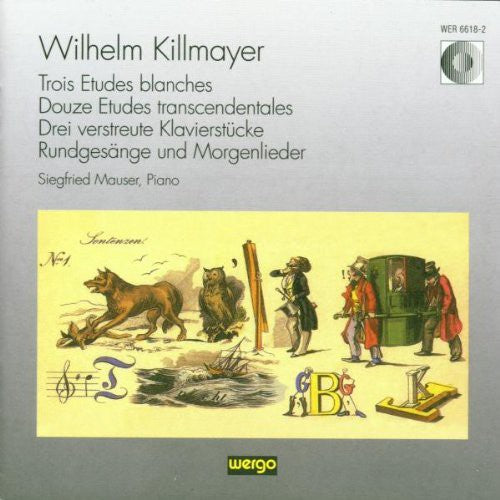 the album cover for Killmayer / Mauser - Trois Etudes / Douze Etudes