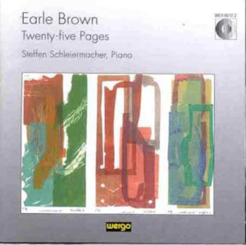 Brown / Schleiermacher - Twenty-five Pages - Music CD