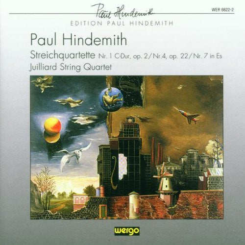 Hindemith / Julliard Quartet - String Quartets Nos1, 4 & 7 - Music CD