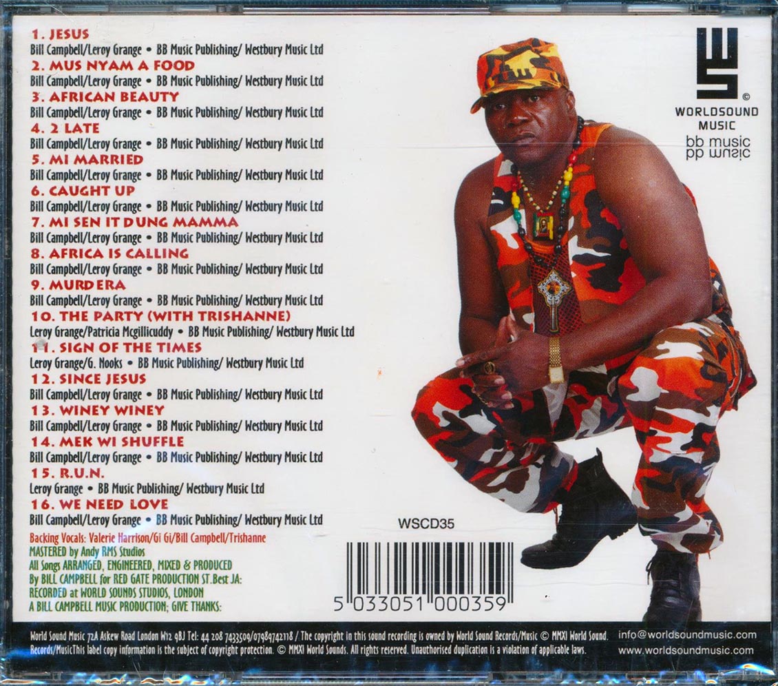 Shaka Zulu  - Africa Is Calling Music CD