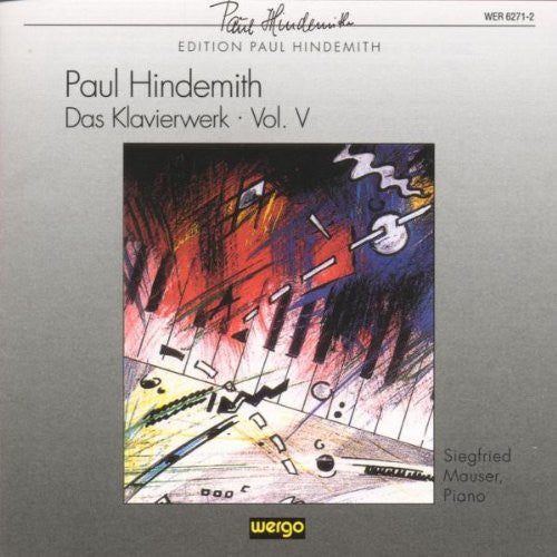 Hindemith / Mauser - Das Klavierwerk Vol V - Music CD