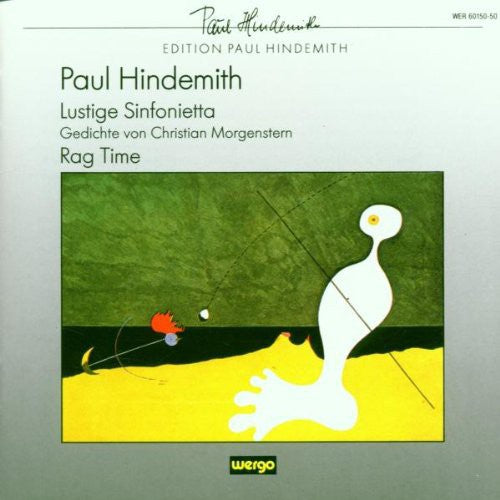 the album cover for Hindemith / Radio Symphonie / Albercht - Lustige Sinfonietta