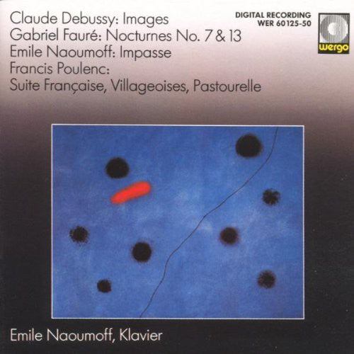 the album cover for Debussy / Naoumoff - Images