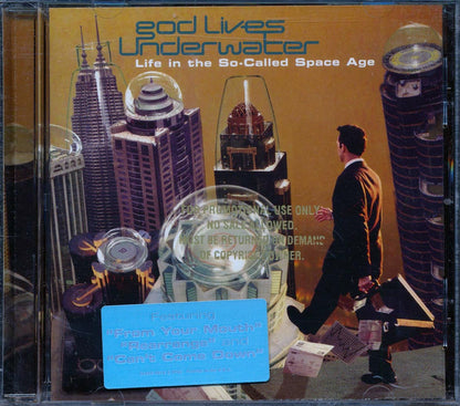 God Lives Underwater - Life In The So Called Space Age  (promo) (marked/ltd stock) Music CD