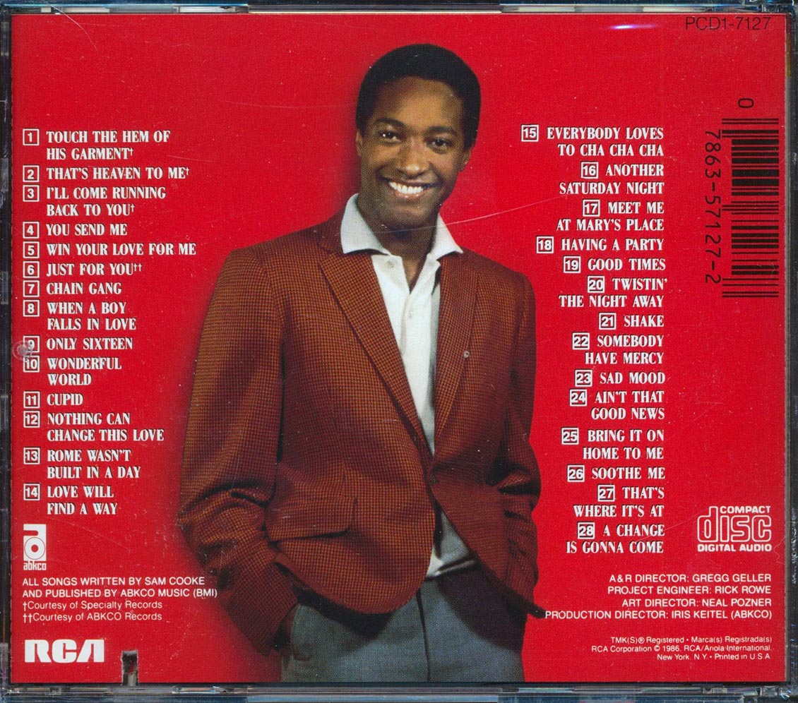 Sam Cooke  - The Man And His Music (28 tracks) (marked/ltd stock) Music CD