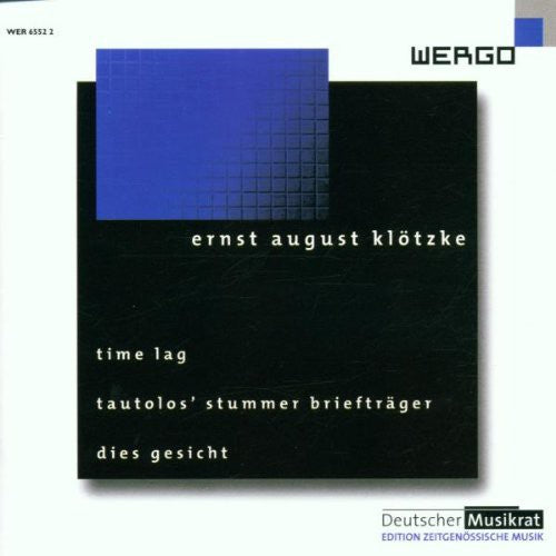 the album cover for Klotske - Time Lag Tautolos Dies Gesicht