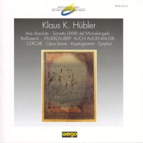 Hubler - Arie Dissolute Sonetto Lxxxiii - Music CD