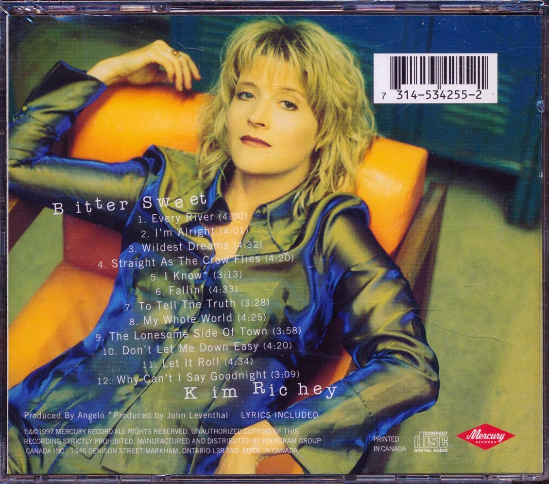 Kim Richey - Bitter Sweet Music CD