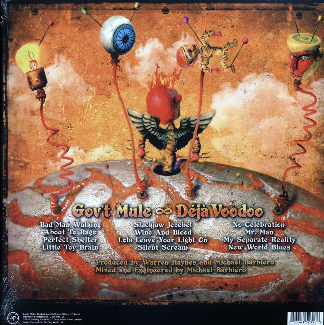 Gov't Mule - Deja Voodoo (ltd. ed.) (2xLP) (180g) (red vinyl) Vinyl Record