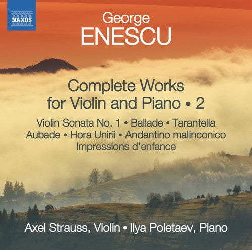 Enescu / Strauss / Poletaev - Complete Works For Violin & Piano 2 - Music CD