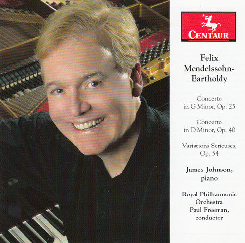 Mendelssohn / Johnson / Royal Philharmonic Orch - Piano Concertos - Variations Serieuses - Music CD