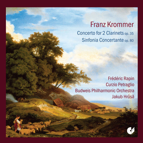 Krommer / Rapin / Budweis Philharmoic Orchestra - Concerto For 2 Clarinets - Sinfonia Concertante - Music CD