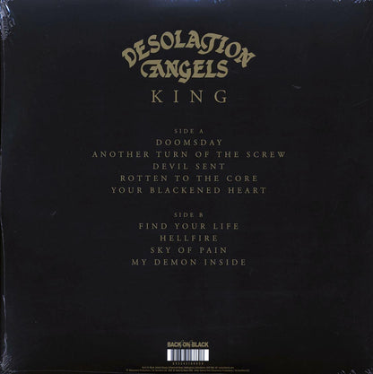 Desolation Angels - King Vinyl Record