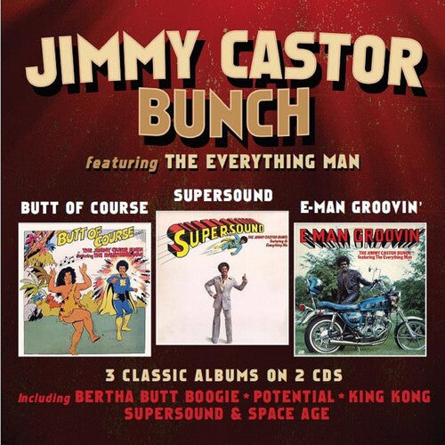Castor,jimmy Bunch - Butt Of Course / Supersound / E-man Groovin - Music CD