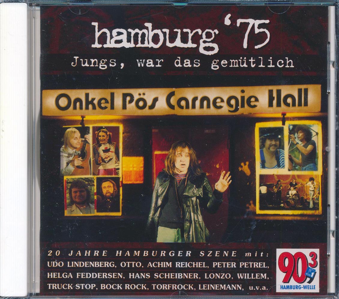 Helga Feddersen, Udo Lindenberg, Rudolf Rock, Etc. - Hamburg 75 Jungs War Das Gemutlich  (marked/ltd stock) Music CD