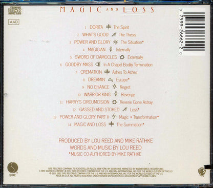 Lou Reed  - Magic And Loss (marked/ltd stock) Music CD
