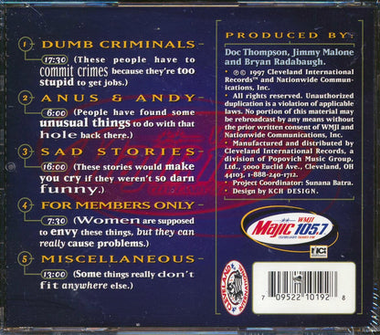 Lanigan, Webster & Malone - Knuckleheads In The News Music CD