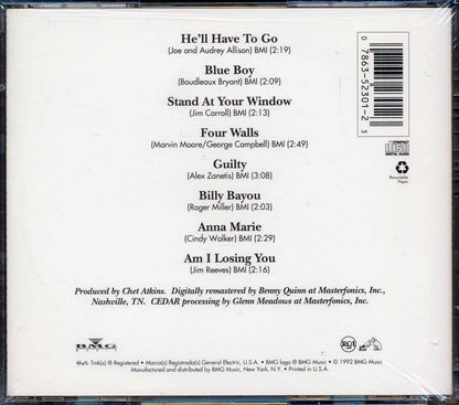 Jim Reeves - He Will Have To Go And Other Favorites Music CD