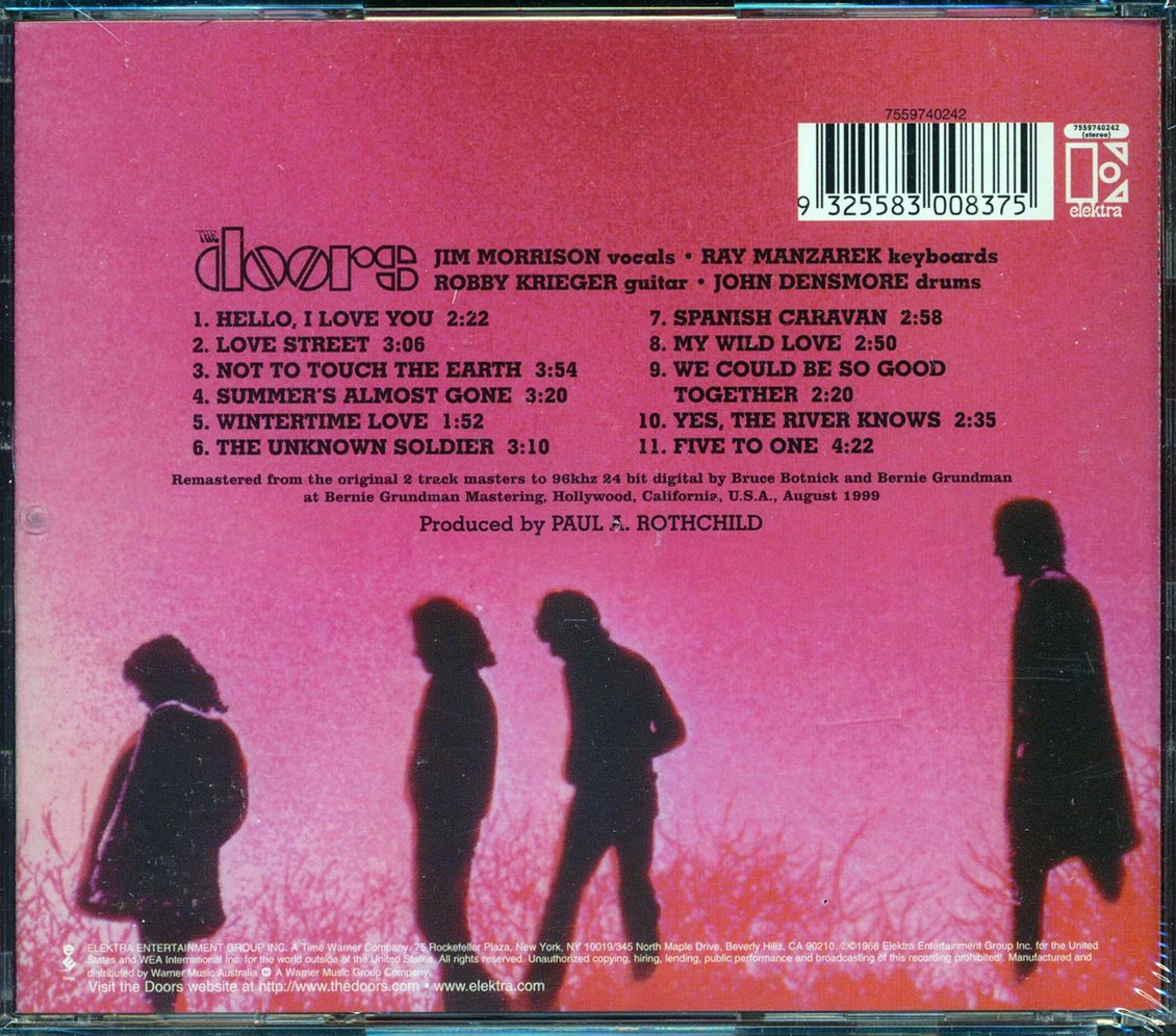 The Doors  - Waiting For The Sun Music CD