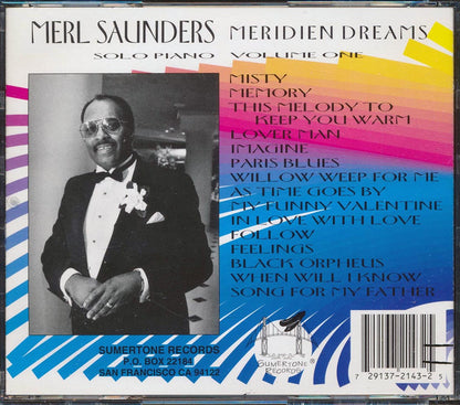 Merl Saunders - Meridien Dreams Music CD