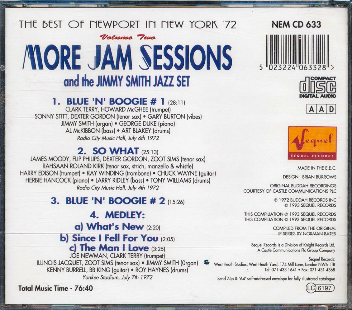 Al McKibbon, Larry Ridley, Roy Haynes, Etc. - The Best Of Newport In New York Music CD