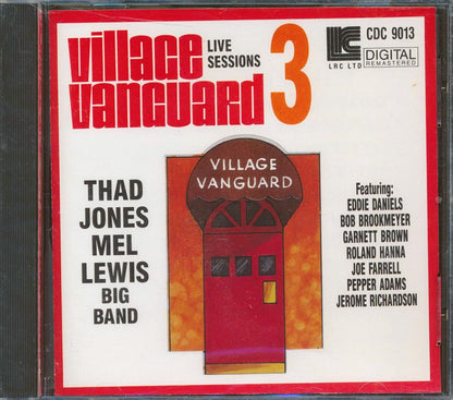 Thad Jones, Mel Lewis Big Band  - Village Vanguard Live Sessions 3 Music CD